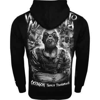 Pánská mikina Pánská mikina OCTAGON Welcome To My World 2 s kapucí černá velikost: XXL + Doprava zdarma na další nákup