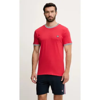 Pánské tričko Pyžamová sada Fila FPS1212 červená 33X, vel. XXL