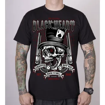 Pánské tričko Pánské triko Black Heart PISTOLERO velikost: M