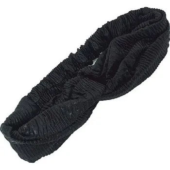 Čelenka Látková čelenka "uzel" - šátek - černá