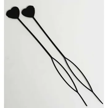 Tvořítko na protahování vlasů - 2ks - černá