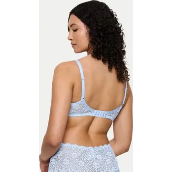 Podprsenka Triumph Podprsenka s kosticemi Amourette 10214770 Světle modrá 75F