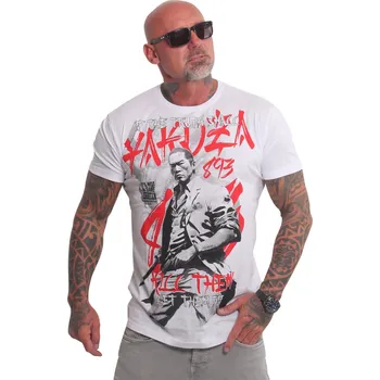 Pánské tričko Pánské triko Yakuza Dantai Regular 25028 white velikost: M