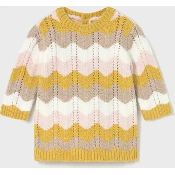 Dětská móda Mayoral pletené Šaty 2806 Rozměr: 18 měsíců, 86 cm