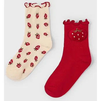 Pánské ponožky Ponožky Mayoral 2-pack 10054.6A.Mini.9BYA červená 33X, vel. 39/40