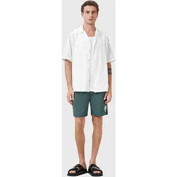 Pánské kraťasy Plavkové šortky AllSaints ORLANDO zelená barva, M016WC 67X, vel. L