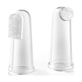 Zubní kartáček BabyOno 1545 PRSTOVÝ ZUBNÍ KARTÁČEK PRO DĚTI