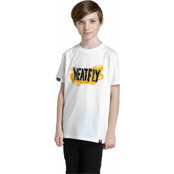 Chlapecké tričko Dětské tričko Meatfly Fleck 2025 White 134