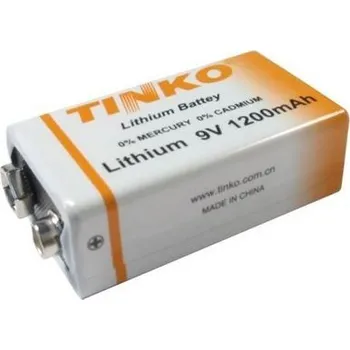 Lithiová baterie 9V, 1200mAh