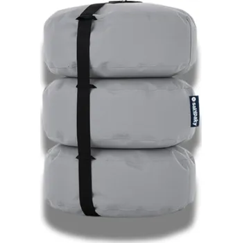 Sedací pytel AAA matrace Sedací vak TRIBURET Světle šedá