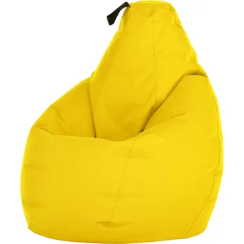 Sedací pytel AAA matrace Sedací vak HRUŠKA Žlutá
