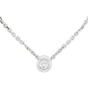 Náhrdelník Náhrdelník z bílého zlata s diamantem 21ZP2501704AB