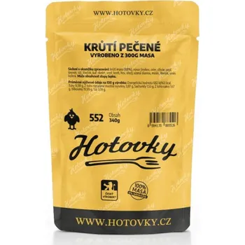 Hotovky Krůtí pečeně - 1 porce - 340 g