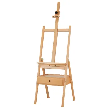 Malířský stojan Bukový stojan Meeden se šuplíkem 6039 (Bukový stojan Meeden se šuplíkem 6039)