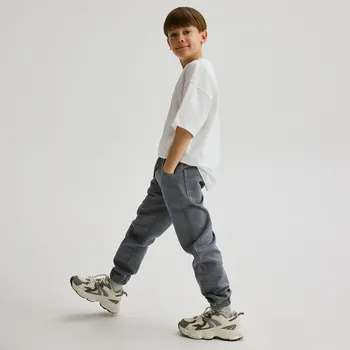 Chlapecké kalhoty Reserved - Pružné joggery - ocelově modrá - 103BF-95X - 103BF-95X-152