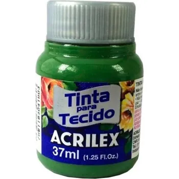 Speciální výtvarná barva Acrilex Barva na textil 37ml - trávově zelená 582