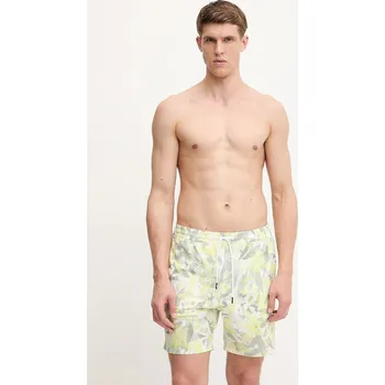 Pánské kraťasy Plavkové šortky Oakley CANARY PALMS pánské, žlutá barva, FOA405399 10X, vel. L