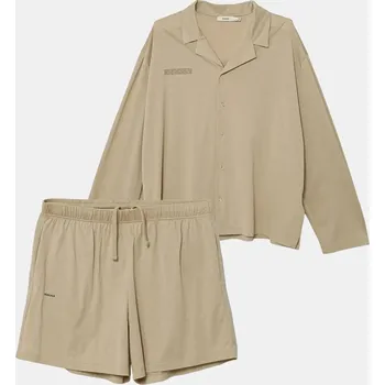 Dámské pyžamo Bavlněné pyžamo Pangaia 10002463 béžová 80X, vel. XL