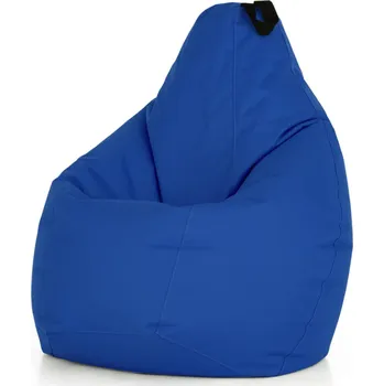 Sedací pytel AAA matrace Sedací vak HRUŠKA Modrá