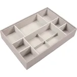 Stackers, Krabička na šperky Stackers s 11 přihrádkami supersize velvet taupe - Formadore