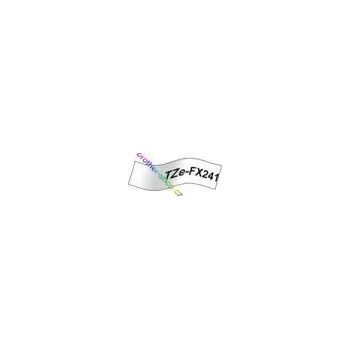 Pásek do tiskárny TZe-FX241 černá/bílé páska originál BROTHER TZEFX241 ( TZ-FX241, TZFX241 )