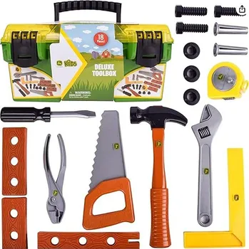 Sada nářadí John Deere Kids Box s nářadím