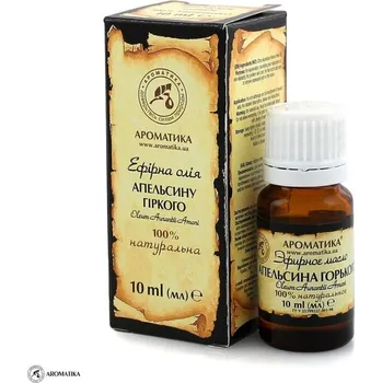 Olej z hořkého pomeranče, 100% přírodní, Aromatika 10 ml