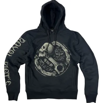 Pánská mikina Pánská mikina Yakuza Premium s kapucí 3724 black velikost: 4XL