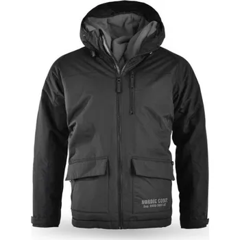 Pánská Thor Steinar Bunda Breitengrad schwarz velikost: 4XL