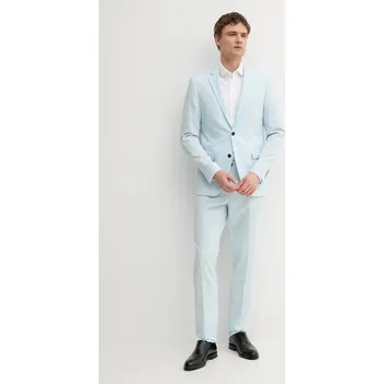 Oblek Lindbergh 30.61040.SOFT.BLUE modrá 50D, vel. 54