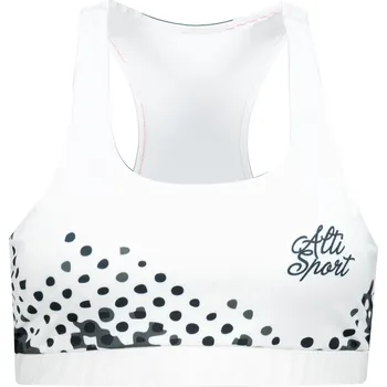 Podprsenka Dámská funkční sportovní podprsenka premium ALTISPORT VOJ/ALW109POD01 BÍLOČERNÁ L