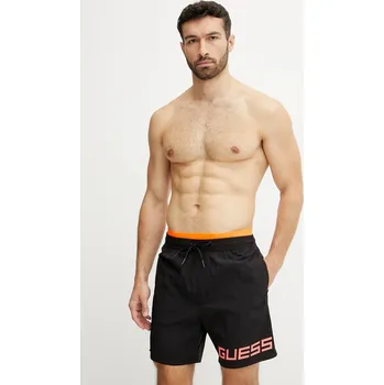 Pánské kraťasy Plavkové šortky Guess F5GT12.WH1C2 černá 99X, vel. L