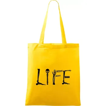 Radiology Life - Taška bavlněná - 42 x 38 cm ( Žlutá )