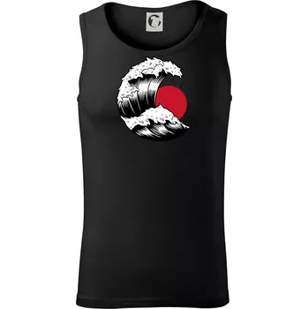 Pánské termoprádlo Japan culture - vlna - Tílko pánské Core - S ( Černá )