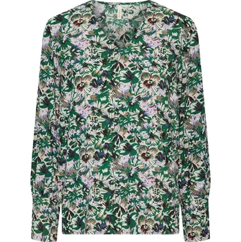 654452 - Tchibo - Halenka s celopotiskem - pro ženy - vel. 34 - barva: vícebarevná/květovaný