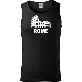 Italy Koloseum Rome - Tílko pánské Core - XL ( Černá )