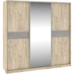 Šatní skříň Puerto 220 se zrcadlem