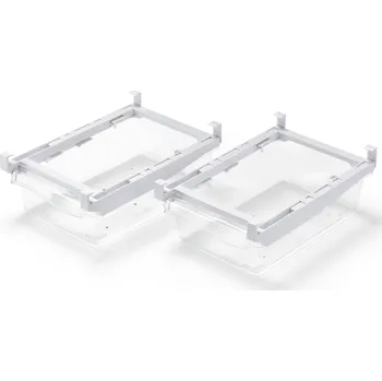 Úložný box 692226 - Tchibo - Zásuvné boxy do lednice - barva: bílá