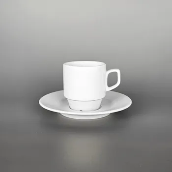 Thun 1794 CORSO šálek lungo s podšálkem bílý 120 ml, II. jakost