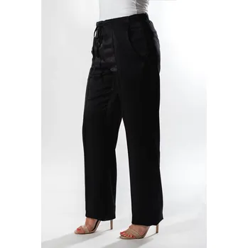 Dámské kalhoty FAVAB Dámské lehké černé kalhoty ZOJAN 05Sat Velikost výrobku: XL