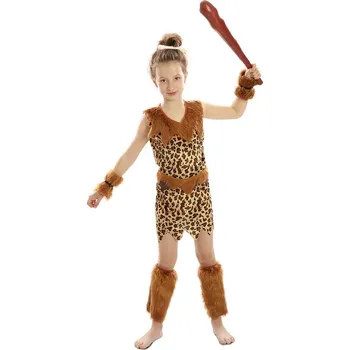 Ptákoviny CB Kostým pračlověk - holka Velikost: 5-6 let