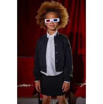 Chlapecká mikina Dětská mikina Mayoral 7428.8F.Junior.9BYA černá 99X, vel. 128