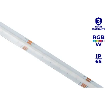 LED páska Kanlux COB RGBW-IP65 24V-19W barevný světelný pruh RGB+NW IP65 voděodolný Ra90 38914