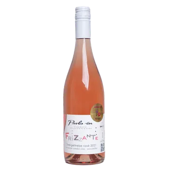 Frizzante Zweigeltrebe rosé 2024, moravské zemské víno - perlivé, Pavlovín, polosladké