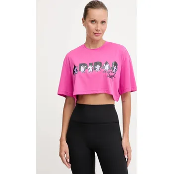 Pánské tričko Tréninkové tričko adidas Performance PRIDE JL7612 růžová 30X, vel. XS