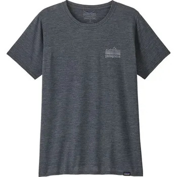Dámské tričko Patagonia Triko Cap Cool Daily Shirt dámské Velikost: S / Barva (vzor): strataspire: smolder blue x-dye