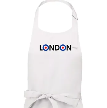 Kuchyňská zástěra London Royal Air Force Museum - Pánská zástěra na vaření - Univerzální velikost ( Bílá )