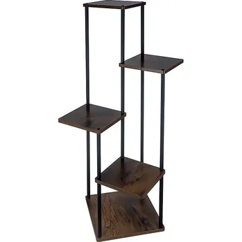 Stojan na květiny Ruhhy 25998 Stojan na květiny 108 × 30 × 30 cm, hnědý