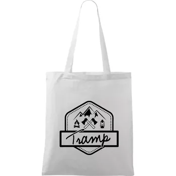 Tramp erb - Taška bavlněná - 42 x 38 cm ( Bílá )