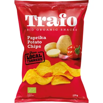 Chips Chipsy s příchutí pepře BIO 125 g - Trafo